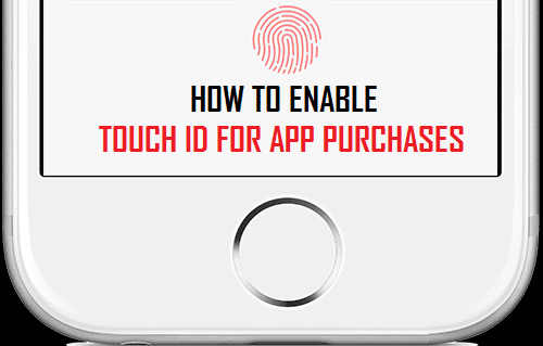 Enable Touch ID for App Purchases