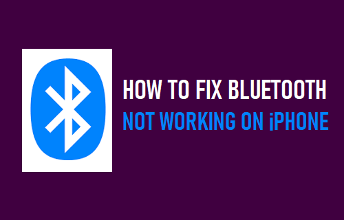 Fix Bluetooth Not Working on iPhone