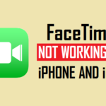 FaceTime Not Working On iPhone and iPad