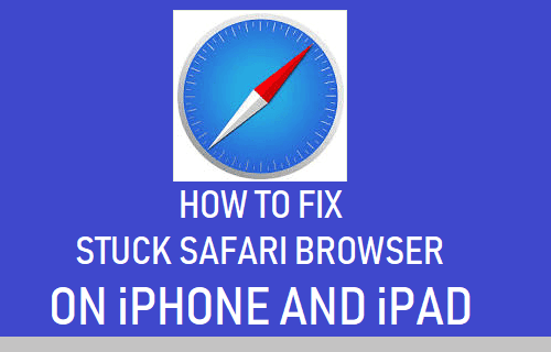 Fix Stuck Safari Browser on iPhone or iPad