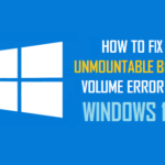 How one can Repair Unmountable Boot Quantity Error in Home windows 10
