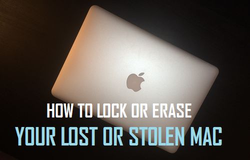 Lock or Erase Your Lost or Stolen Mac