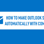 Make Outlook Start Automatically With Computer
