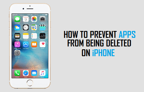 Prevent Apps From Being Deleted on iPhone or iPad