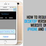 Request Desktop Version of Website On iPhone and iPad