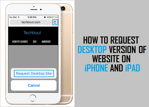 Request Desktop Version of Website On iPhone and iPad
