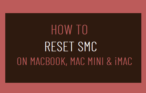 How one can Reset SMC On MacBook, Mac Mini i iMac - Mundobytes