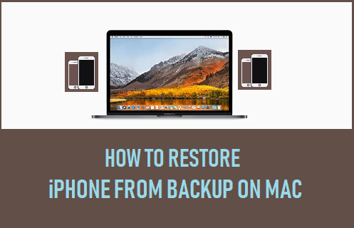 Restore iPhone From Backup on Mac