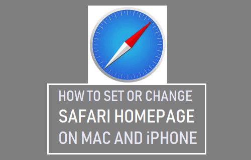 Set or Change Safari Homepage on Mac and iPhone