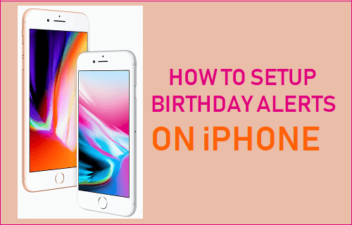 Setup Birthday Alerts on iPhone