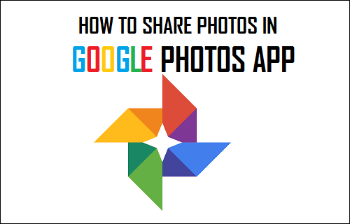 Share Photos in Google Photos App