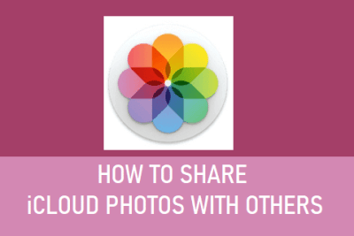 Share iCloud Photos With Others