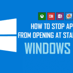 Stop Apps From Opening at Startup in Windows 10