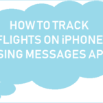 Track Flights On iPhone using Messages App