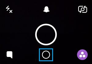 Memories Circle on Snapchat