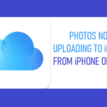 Pictures Not Importing to iCloud from iPhone or iPad