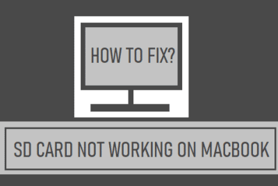SD Card Not Working on MacBook