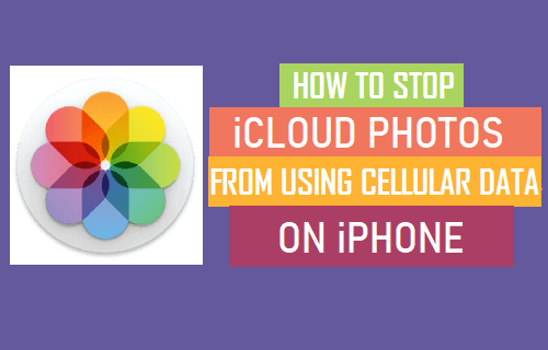 Stop iCloud Photos From Using Cellular Data on iPhone