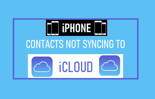 IPhone Contacts Not Syncing To ICloud Mundobytes