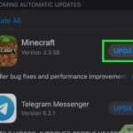 ¿Cómo puedo actualizar Minecraft pe en Android?