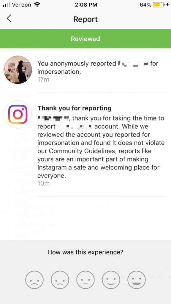 ¿Cuál es la mejor manera de saber qué persona te ha denunciado en Instagram?