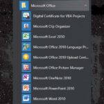 ¿Se puede utilizar Ms Office 2010 en Windows 10?