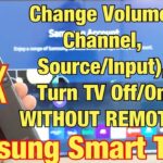 ¿Cómo puedo modificar la entrada del televisor Samsung a través del mando a distancia?