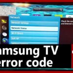 ¿Cómo puedo resolver el código de error 107 del televisor Samsung?