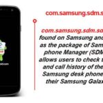 ¿Cómo se utiliza el SDM de Samsung?