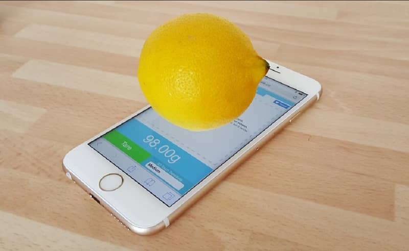 Cómo pesar objetos utilizando el iPhone como una báscula
