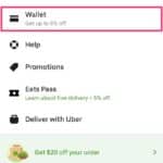 Ubereats Cash: ¿Puedo utilizarlo?