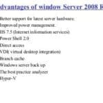 ¿Cuáles son las mayores ventajas de Windows Server 2008?