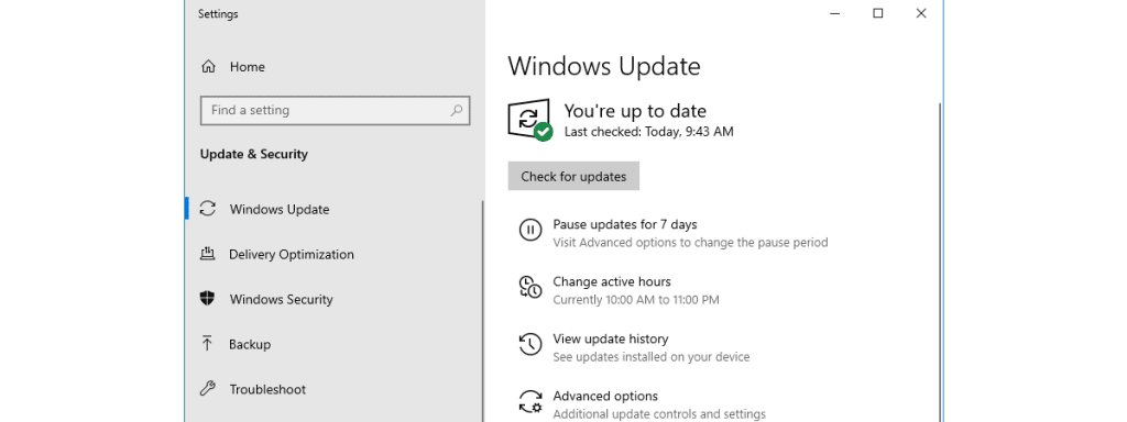 windows update
