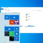 El menú de inicio de Windows 10 ha desaparecido.