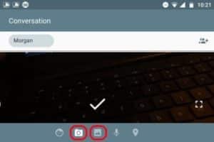 Android: ¿Cómo envío una imagen como mensaje de texto?