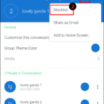 ¿Cómo puedes bloquear los mensajes de grupo que no son deseados en Android?