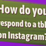 ¿Es posible responder a TBH en Instagram?