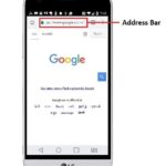 ¿Se muestra la URL en mi smartphone Android?
