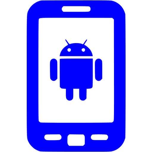 ¿Hay un icono azul para mi teléfono Android?