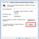Windows 7: ¿Cómo puedo cambiar el nombre de un grupo de trabajo?
