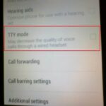 ¿Cómo se puede utilizar el modo Tty en Android?