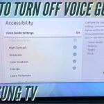 Aprende a desactivar el audio de voz en el televisor Samsung?