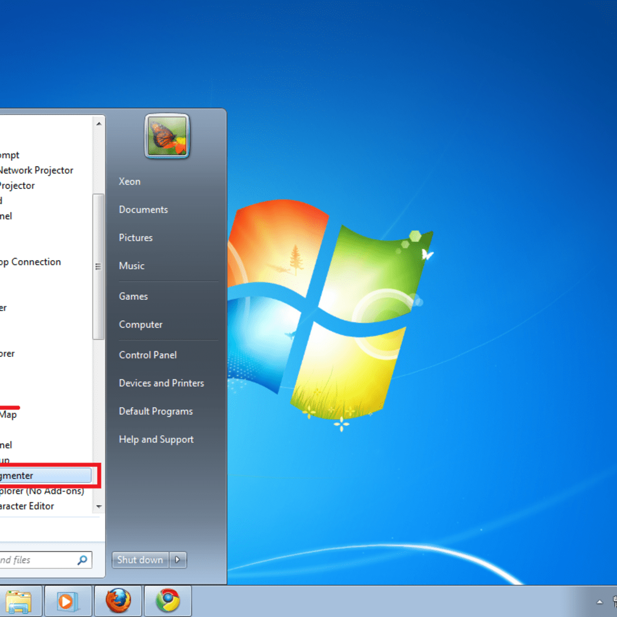 ¿Qué número de veces se ejecuta el desfragmentador de disco en Home Windows 7?