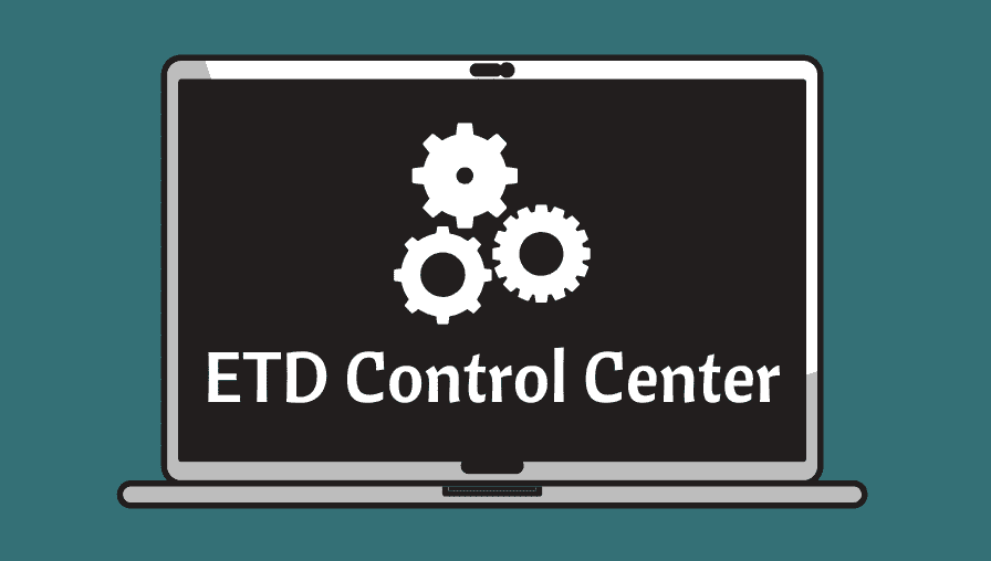 ETD Control Center en windows que es