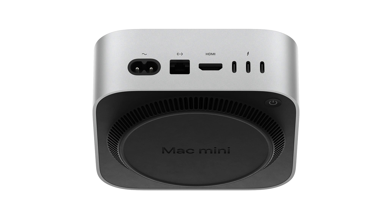 Nuevo diseño Mac mini botón