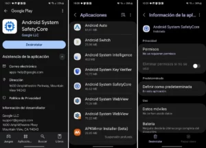 Qué es Android System SafetyCore-1