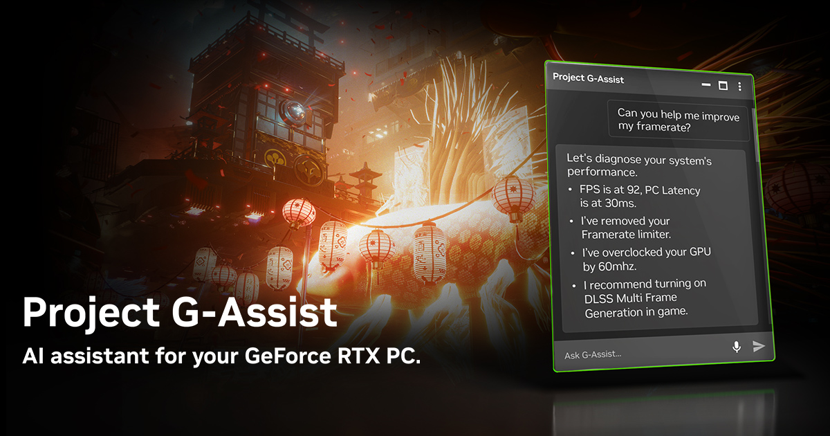 Requisitos NVIDIA G-Assist