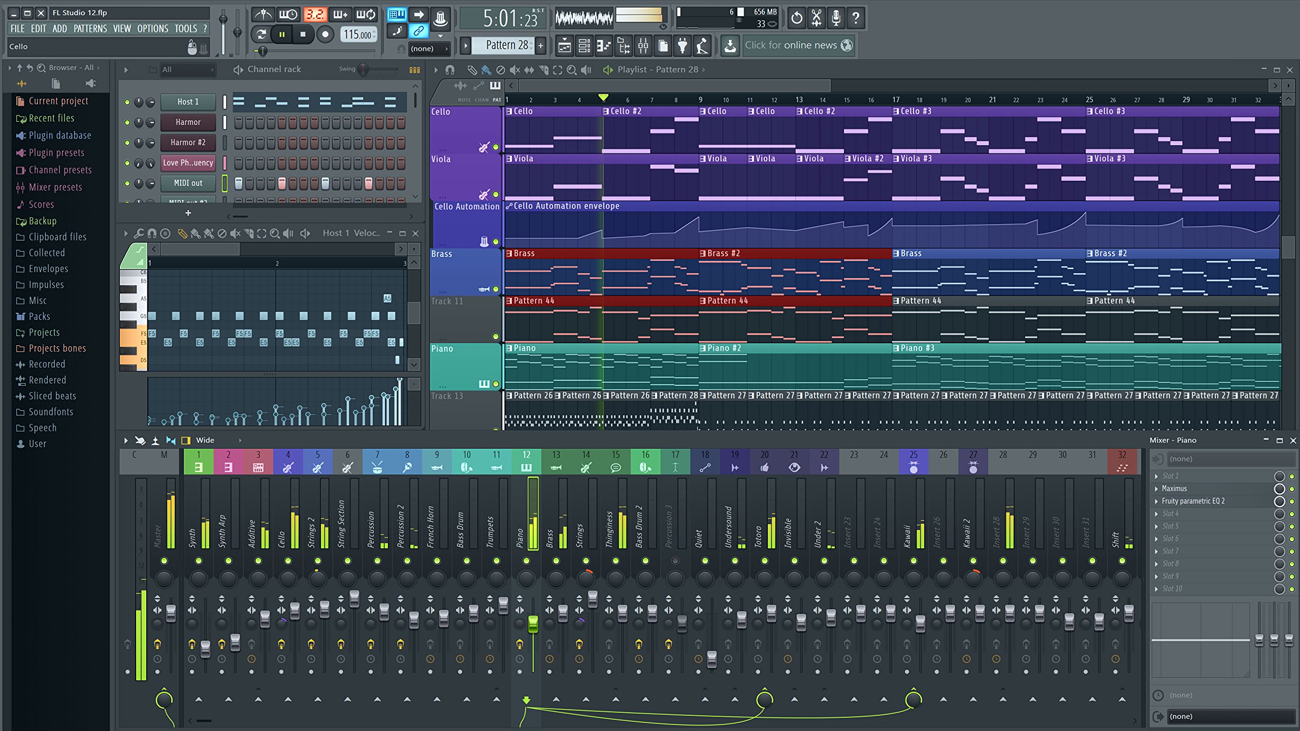 lfo automático fl studio