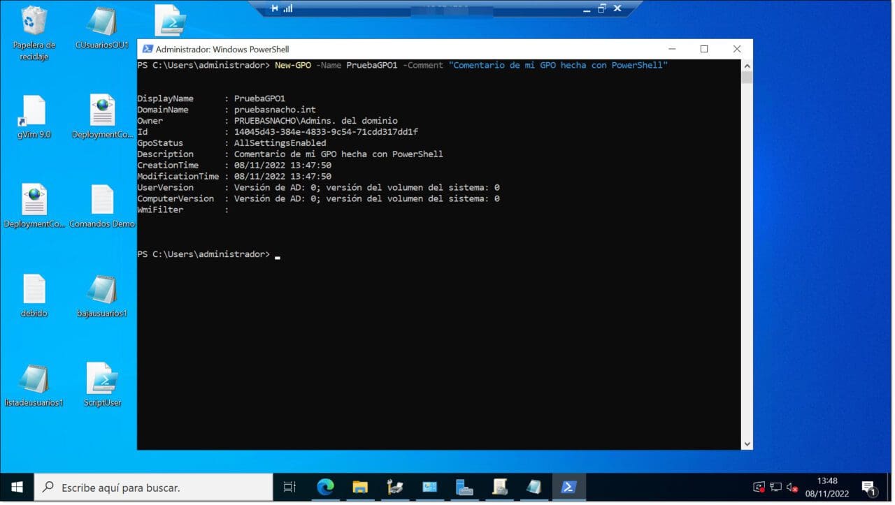 powershell gpo