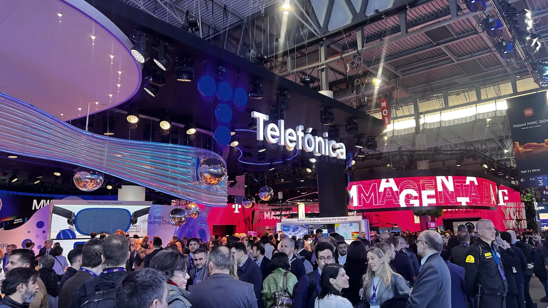 New mobile phones presented at the MWC